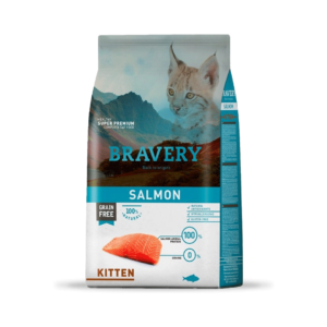 BRAVERY KITTEN SALMON 2 KILOS